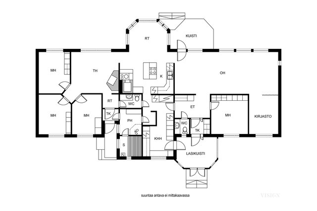 Kurkipolku 60, Kuopio (Kurkiharju), Kuva 4, esikatselu, Pohjapiirros