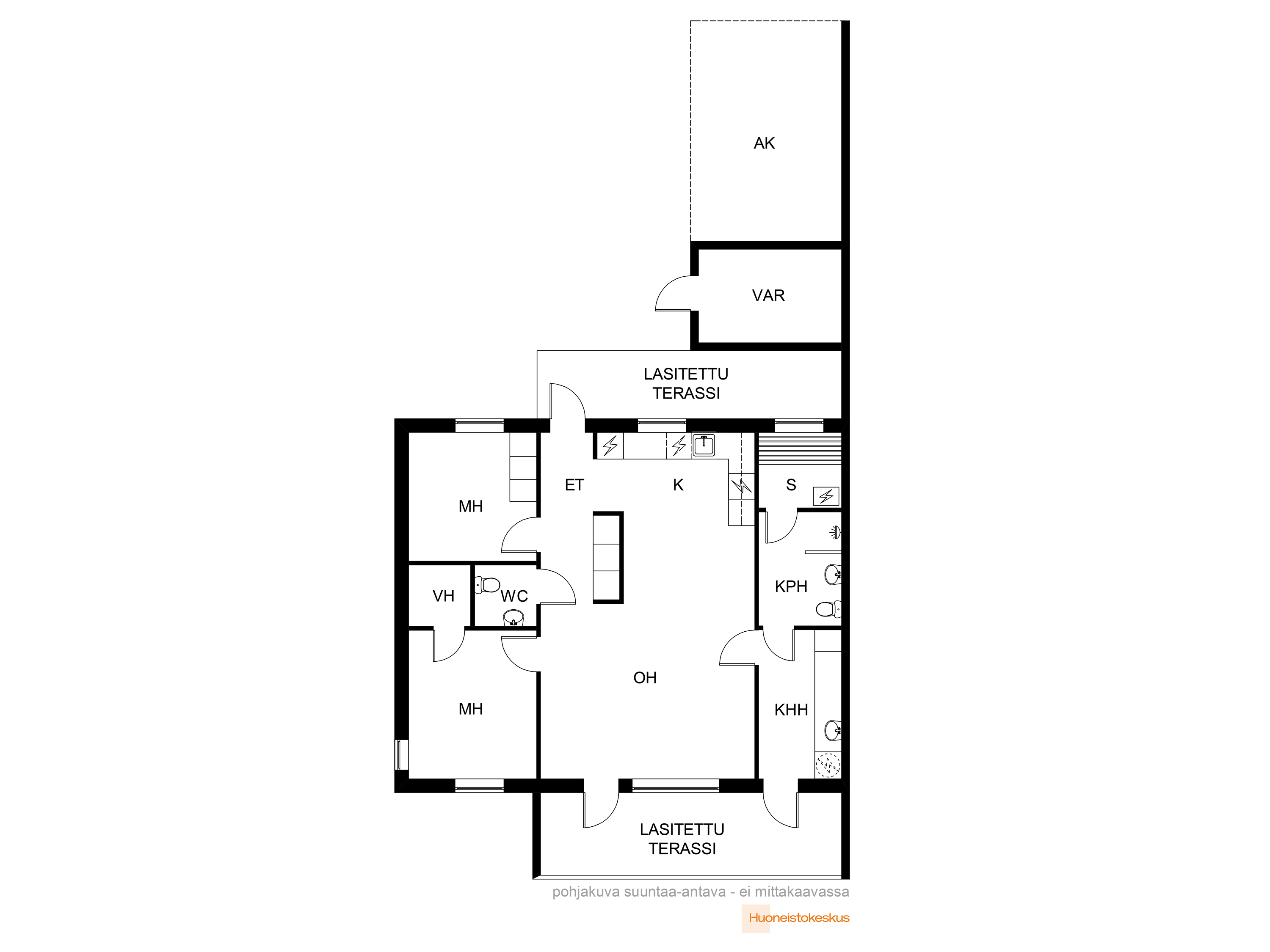 Merituuli 43, Oulu (Haukipudas), Kuva 28, Pohjapiirros