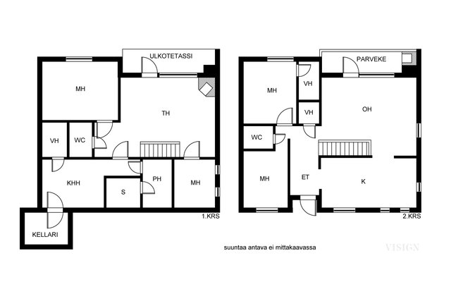 Vaiveronkatu 56, Hyvinkää (Sveitsi), Kuva 2, esikatselu, Pohjapiirros