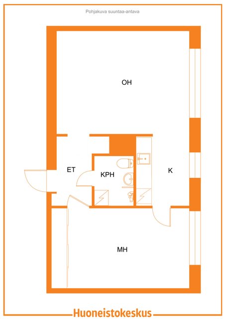 Taivaanvuohentie 5, Helsinki (Lauttasaari), Kuva 18, esikatselu, Pohjapiirros