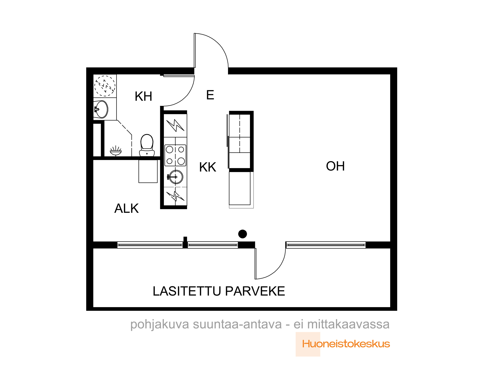 Hämeenkatu 2, Turku (Keskusta), Kuva 2, Pohjapiirros