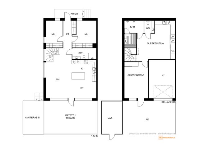 Murtokatu 18, Järvenpää (Loutti), Kuva 26, esikatselu, Pohjapiirros