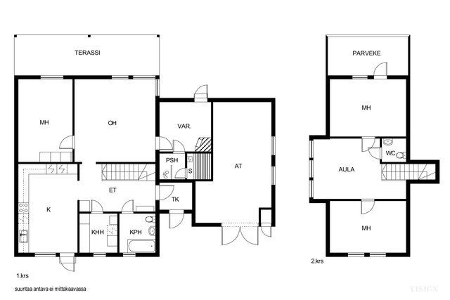 Hirmunkatu 9, Kemi (Koivuharju), Kuva 26, esikatselu, Pohjapiirros