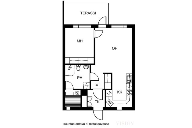 Sotkantie 1, Joensuu (Ranta-Mutala), Kuva 2, esikatselu, Pohjapiirros