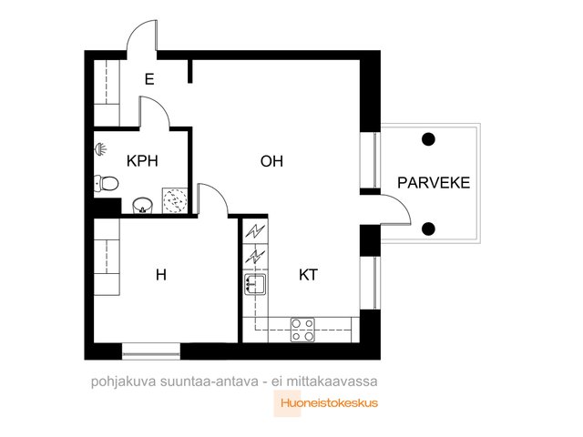 Hopeakanavankatu 9, Lempäälä (Lempoinen), Kuva 19, esikatselu, Pohjapiirros