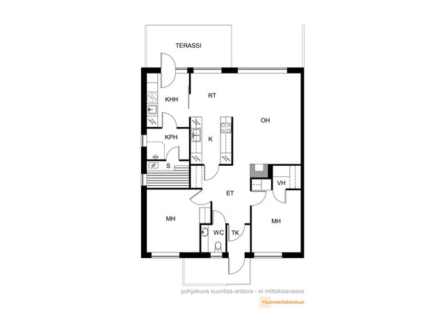 Mattilankatu 39, Forssa (Kuusto), Kuva 32, esikatselu, Pohjapiirros