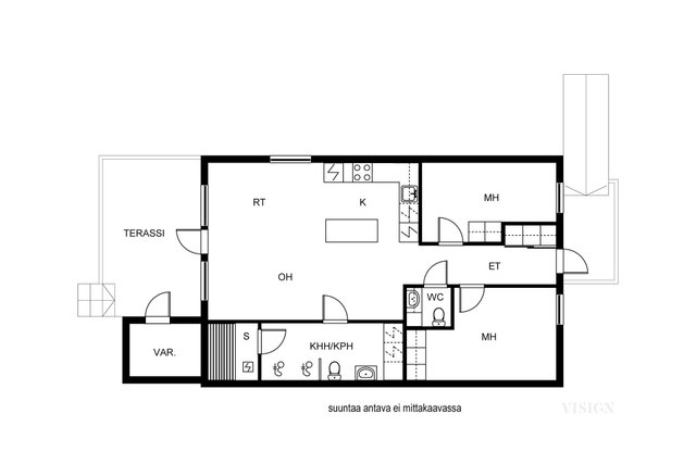 Lepolantie 78, Helsinki (Länsi-Pakila), Kuva 2, esikatselu, Pohjapiirros