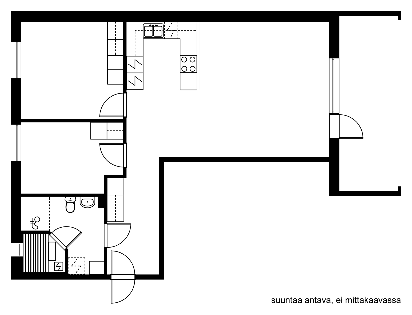 Tarhurintie 5a, Vantaa (Hiekkaharju), Kuva 9, Pohjapiirros