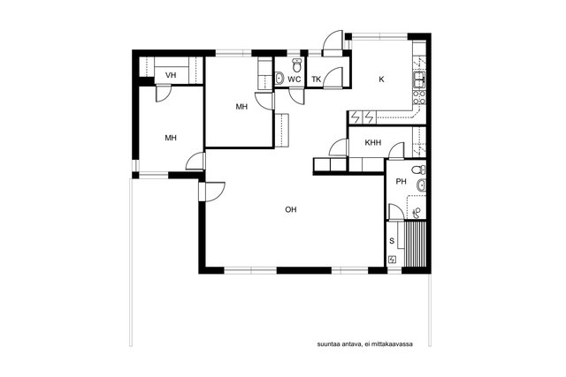 Karrinkatu, Turku (Länsikeskus), Kuva 2, esikatselu, Pohjapiirros