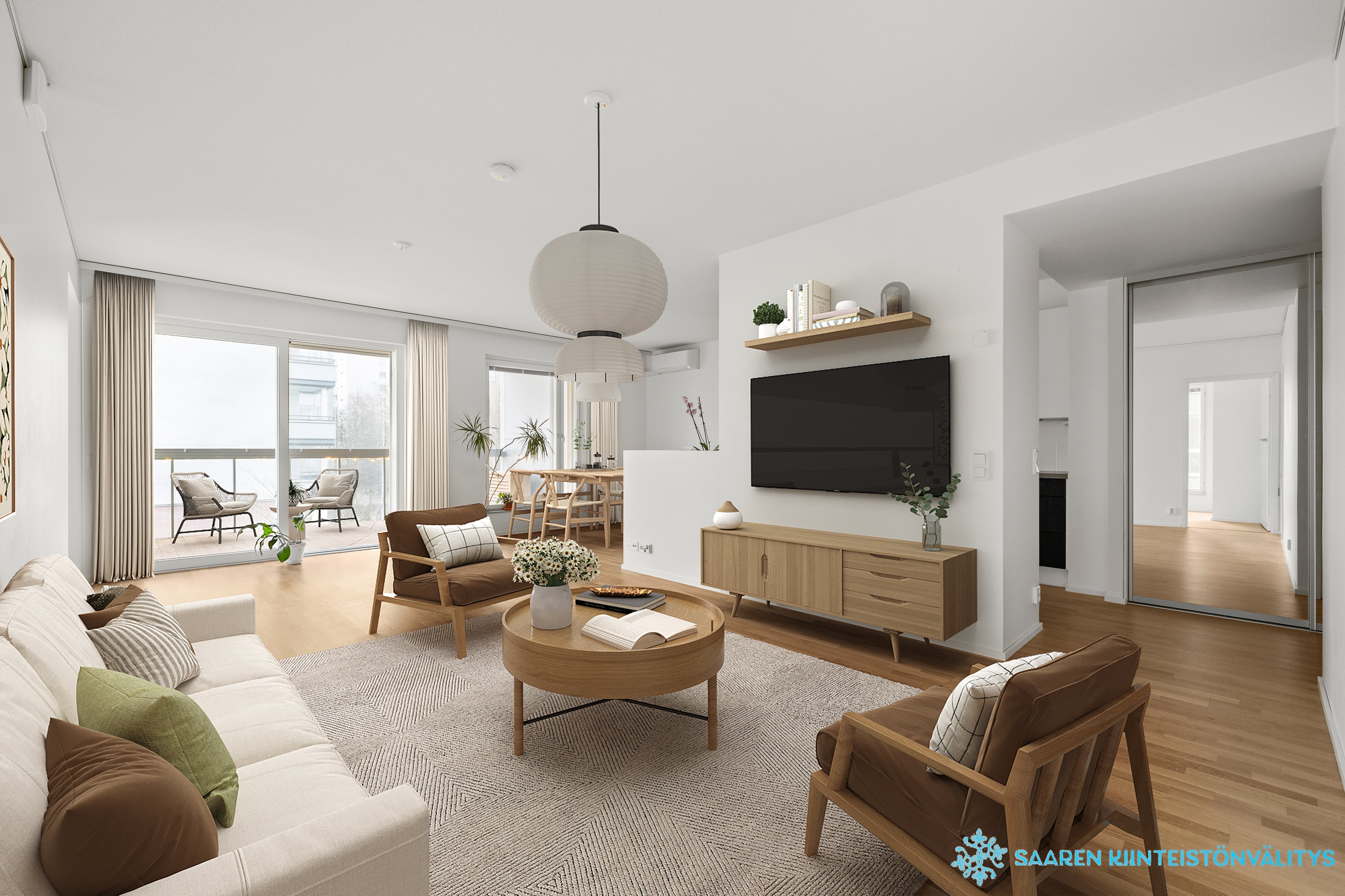 Digitaalisesti sisustettu, olohuone