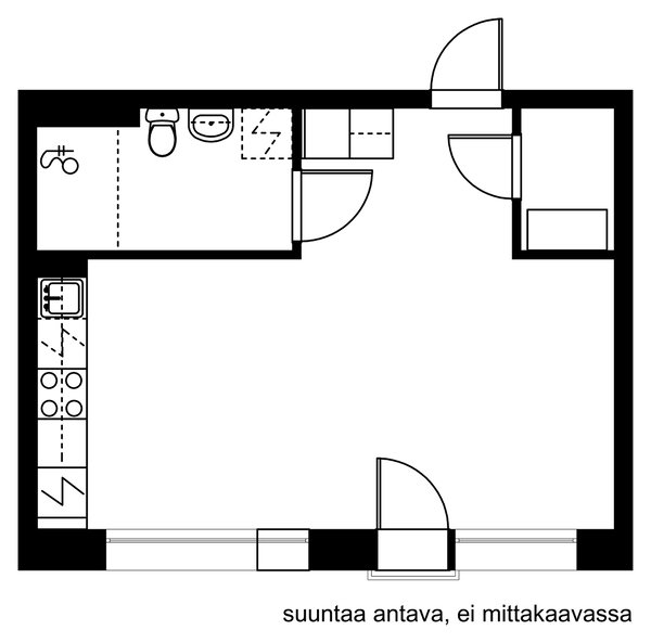 Vehkapolku 10, Vantaa (Tikkurila), Kuva 2, esikatselu, Pohjapiirros