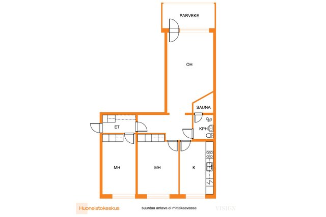 Koulukatu 41 E 50, Joensuu (Keskusta), Kuva 16, esikatselu