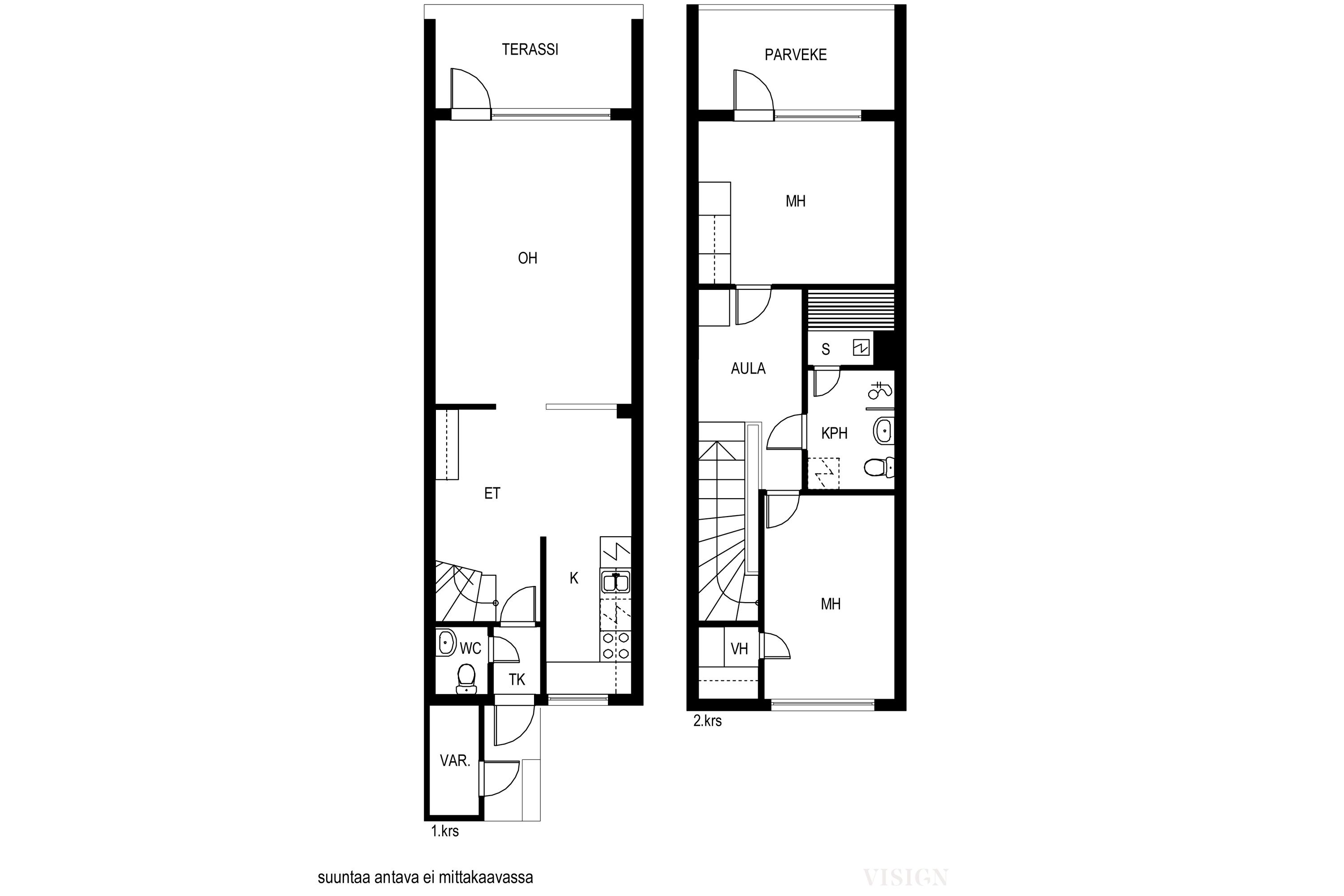 Samoilijantie 3, Kuopio (Puijonlaakso), Kuva 8, Pohjapiirros