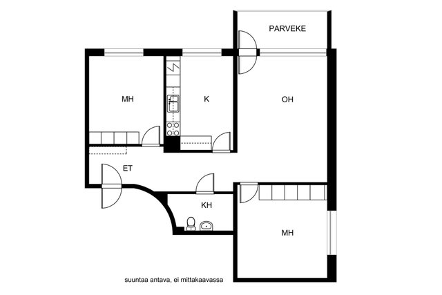 Toukolankatu 2, Hyvinkää (Viertola), Kuva 2, esikatselu, Pohjapiirros