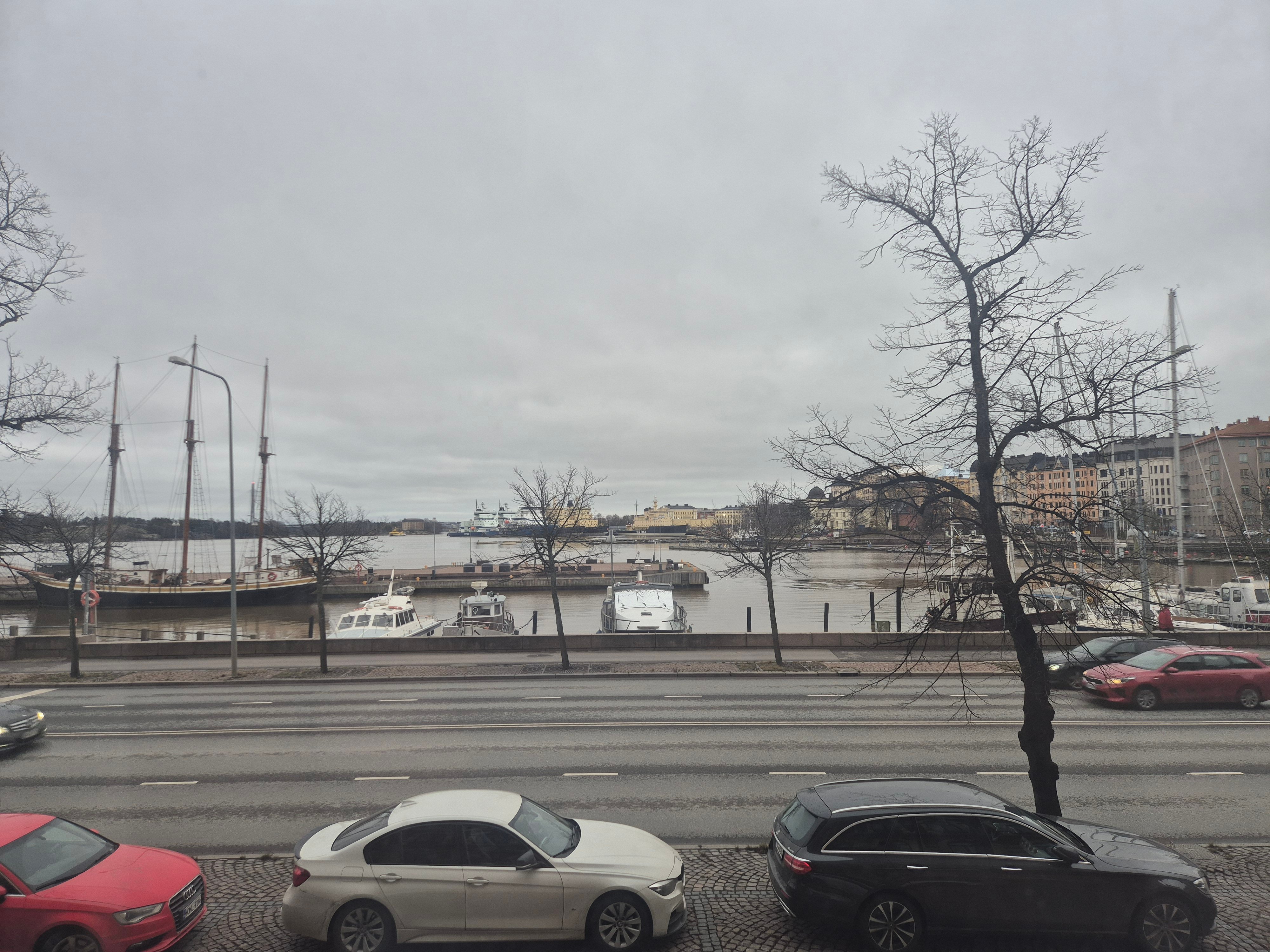 Merinäköalat Halkolaiturin suuntaan