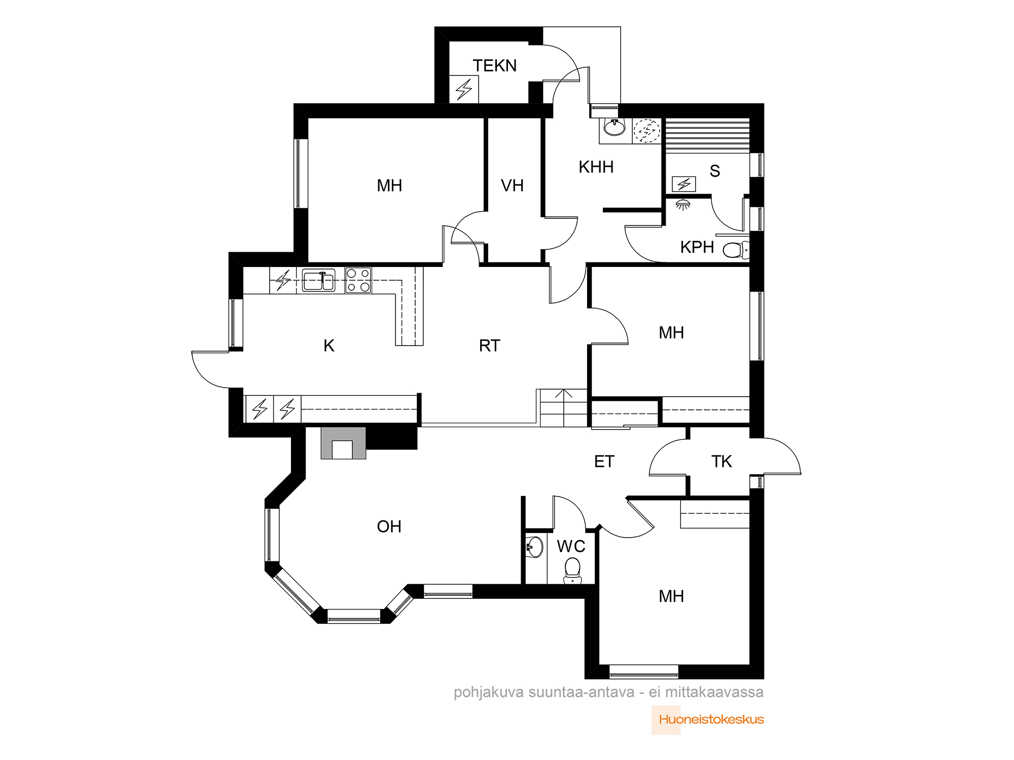 Mikkolantie 4, Lohja (Vasarla), Kuva 25, Pohjapiirros