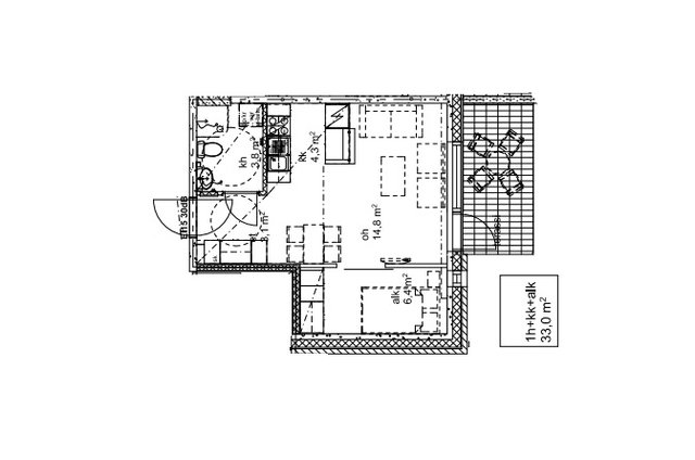 Maakuntakatu 4, ROVANIEMI (Keskusta), Kuva 3, esikatselu, Pohjapiirros