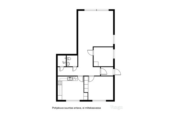 Vattolantie 70, Karkkila (Etu-Vattola), Kuva 9, esikatselu, Pohjapiirros
