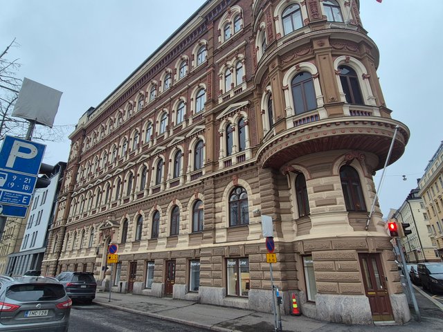 Talon upea julkisivu