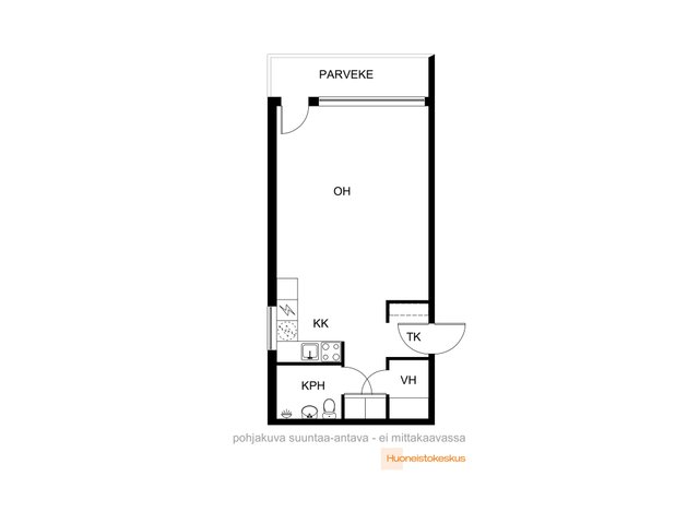 Kauppalantie 16, Helsinki (Etelä-Haaga, Haaga), Kuva 2, esikatselu, Pohjapiirros