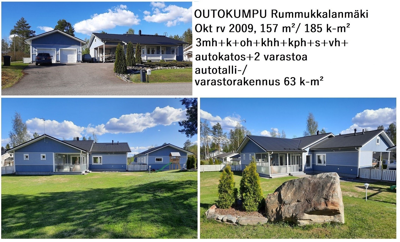 Rummukkalankaari 9, Omakotitalo, Outokumpu | Dixu