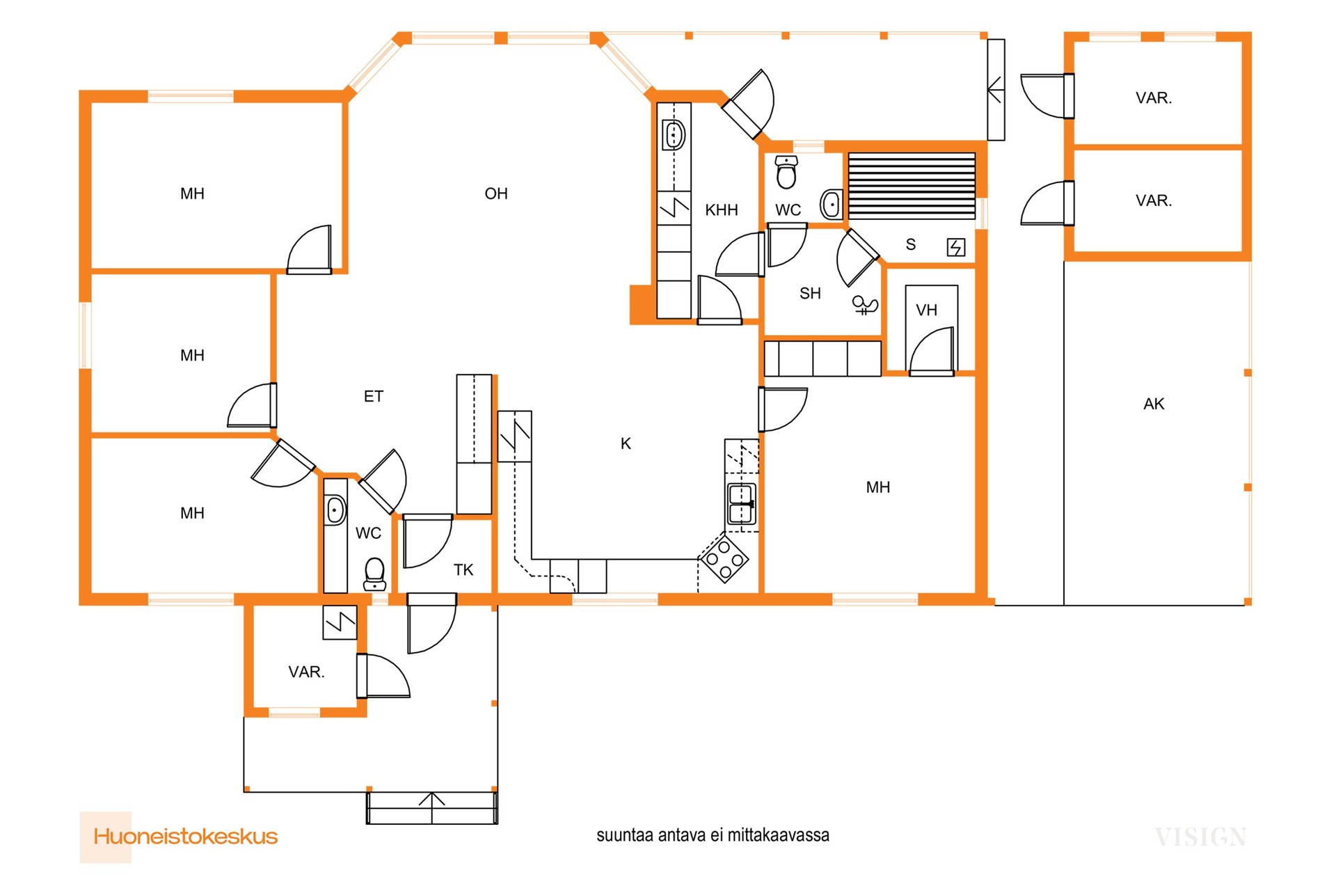 Kylmälammentie 29, Kontiolahti (Lehmo), Kuva 3, Pohjapiirros