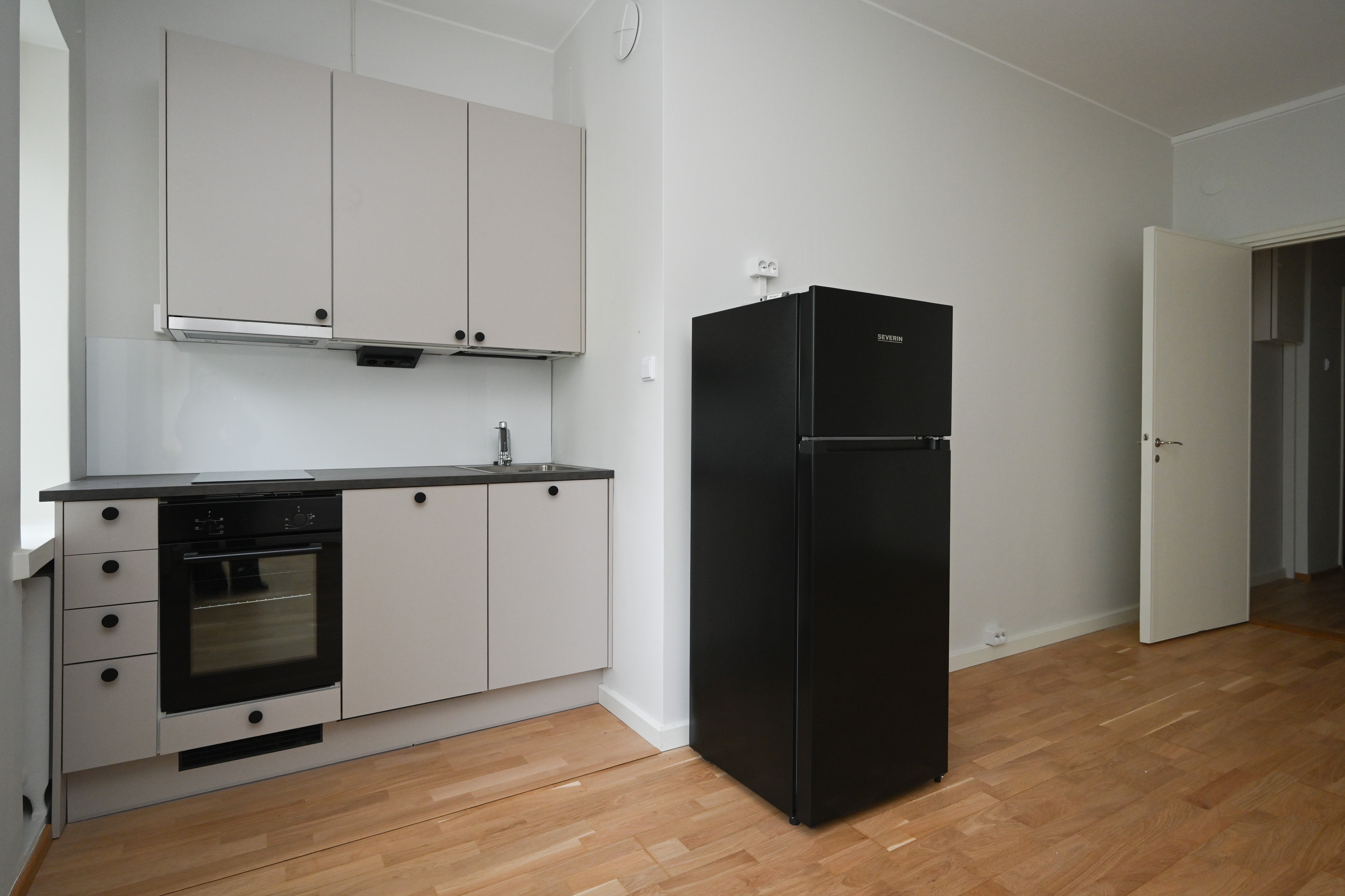 Keittiö on juuri uusittu