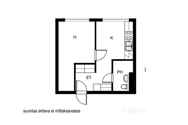 Penttiläntie 7, Hyllykallio (Hyllykallio), Kuva 2, esikatselu, Pohjapiirros