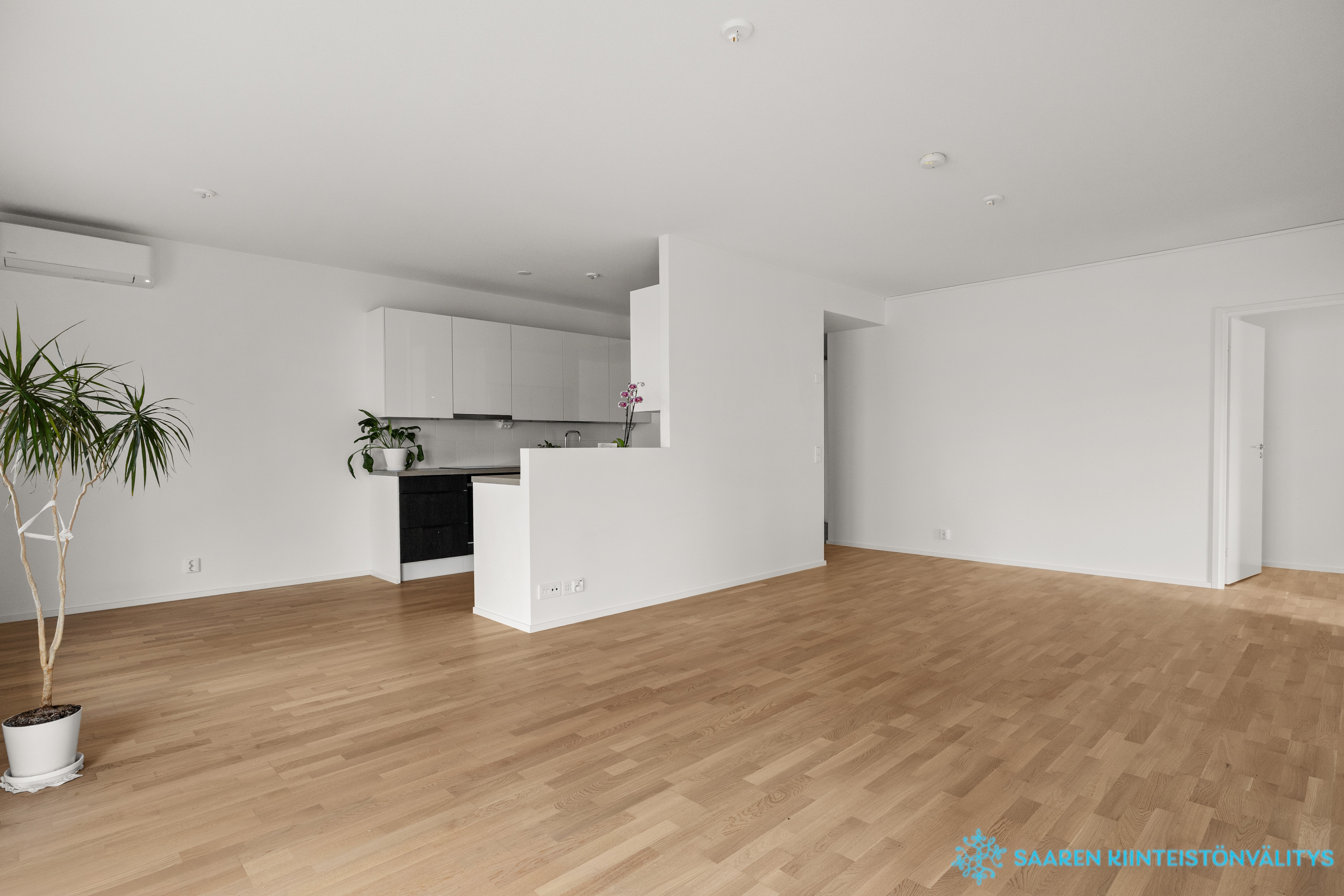 Olohuone ja ruokailutilaa