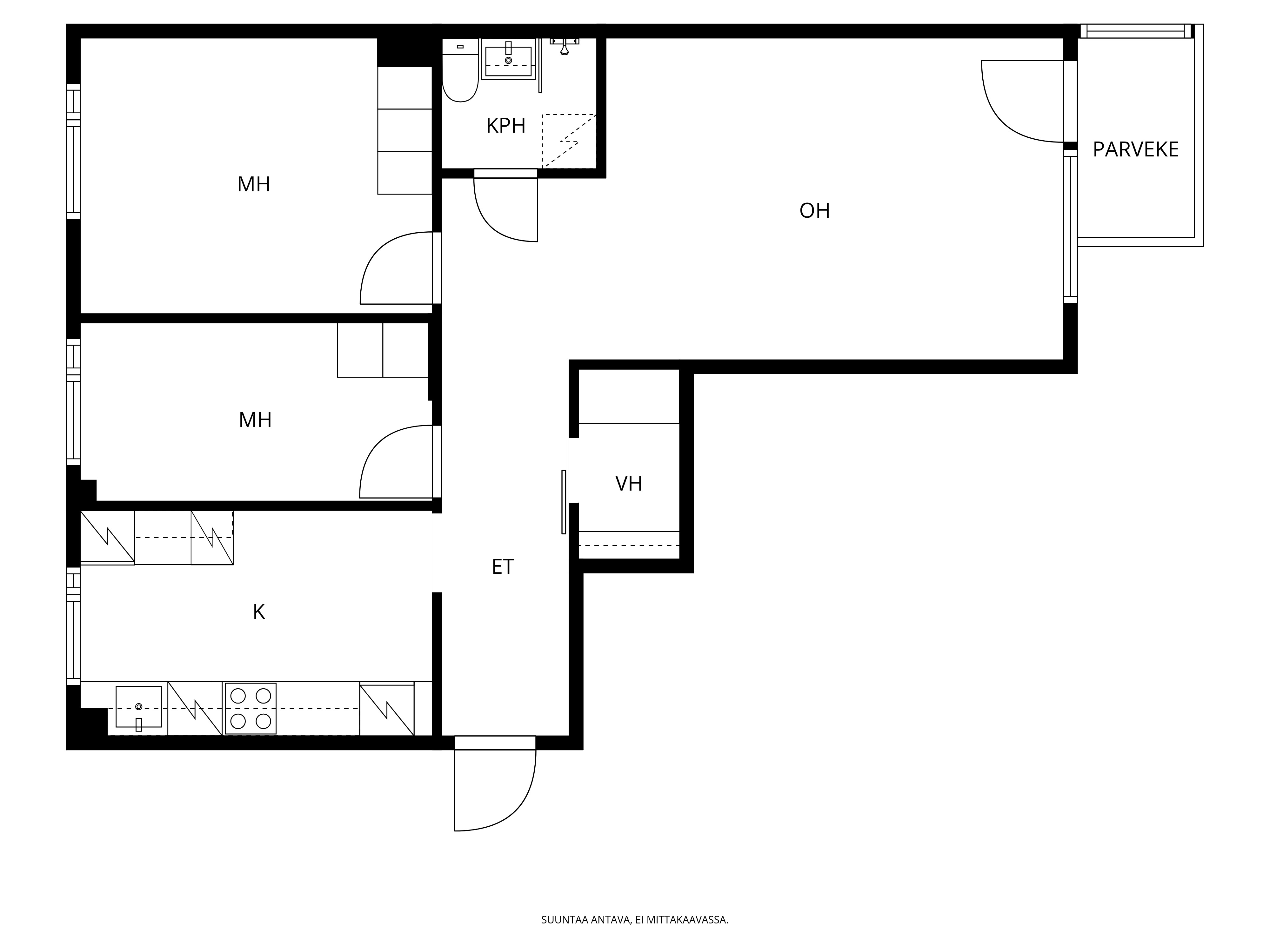 Ulvilantie 4, Helsinki (Munkkivuori), Kuva 17, Pohjapiirros