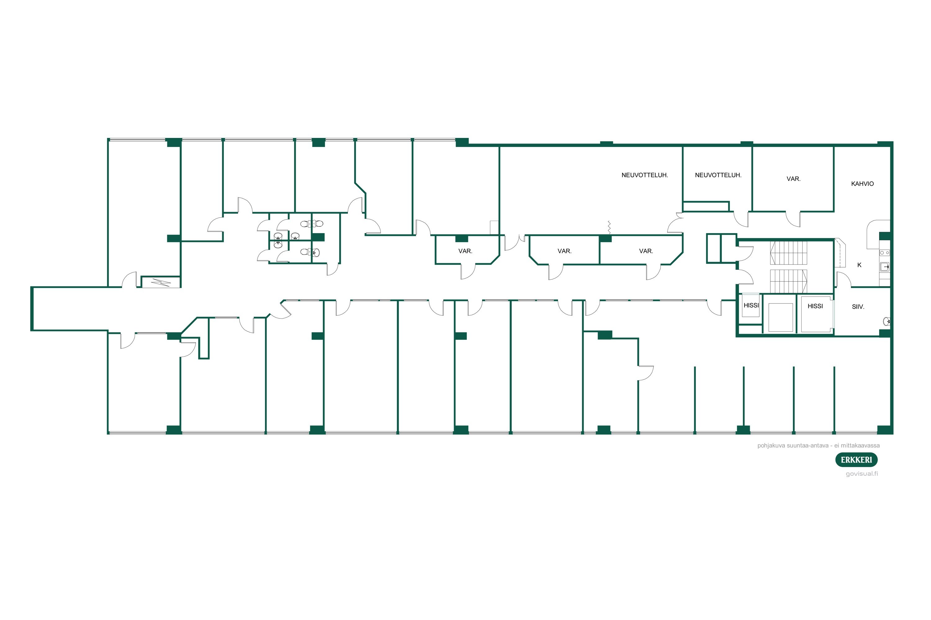Pohjakuva suuntaa-antava