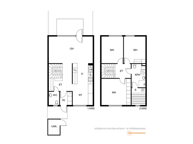 Vesalantie 47, Helsinki (Vesala), Kuva 16, esikatselu, Pohjapiirros