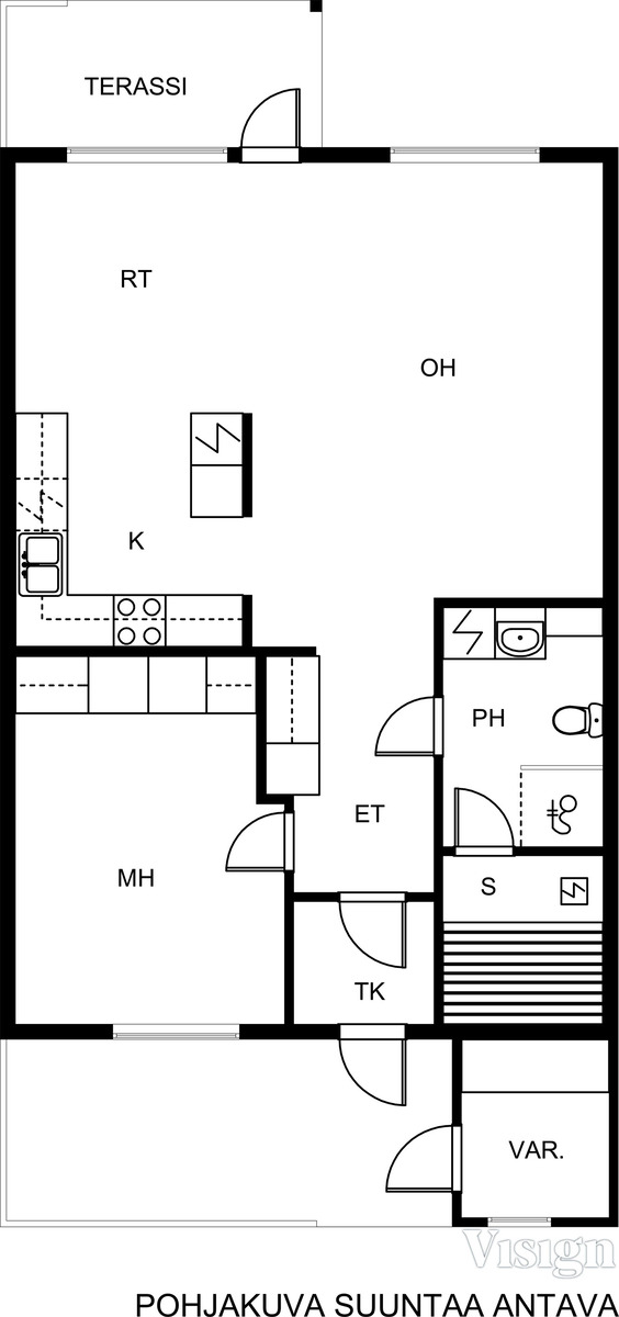 Kuunsilta 2, Kuopio (Savolanniemi), Kuva 16, Pohjapiirros