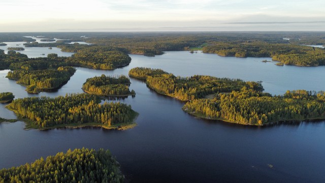 Oikansaari Vähä-Vittanen Iso-Vittanen ja Löytynsaari