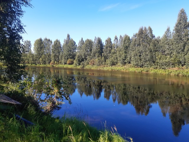 Nuorittajoki, hiekkapohja.