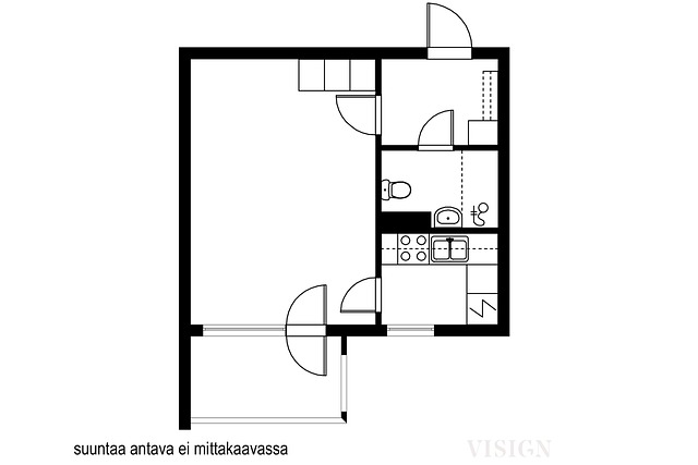 Karjopolku 11, Vantaa (Havukoski), Kuva 2, esikatselu, Pohjapiirros
