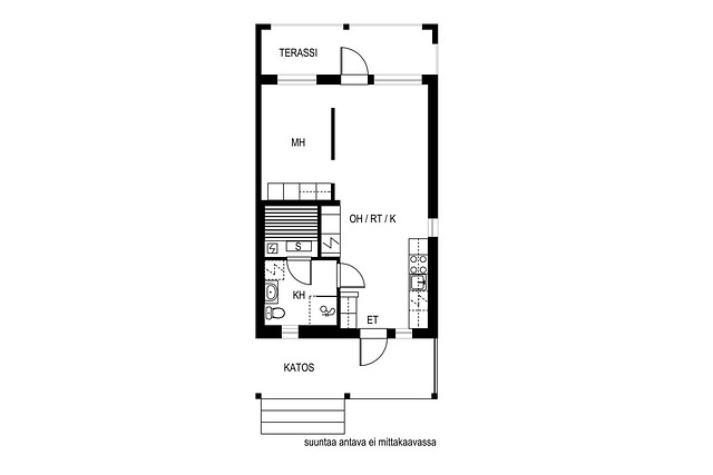 Tahkokorvantie 3, Kalajoki (Hiekkasärkät), Kuva 17, esikatselu, Pohjapiirros