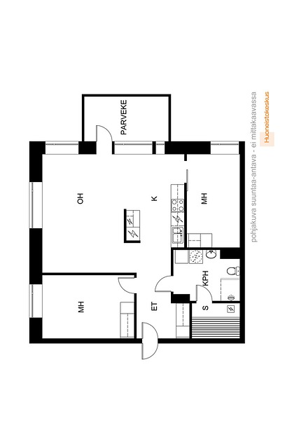 Limnologinraitti 4, Helsinki (Viikki), Kuva 2, esikatselu, Pohjapiirros
