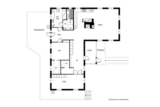 Vuorelantie 137, Lielahti Tl (Lemlahti), Kuva 2, esikatselu, Pohjapiirros