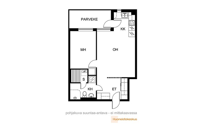 Itämerenkatu 16, Helsinki (Ruoholahti), Kuva 2, esikatselu, Pohjapiirros