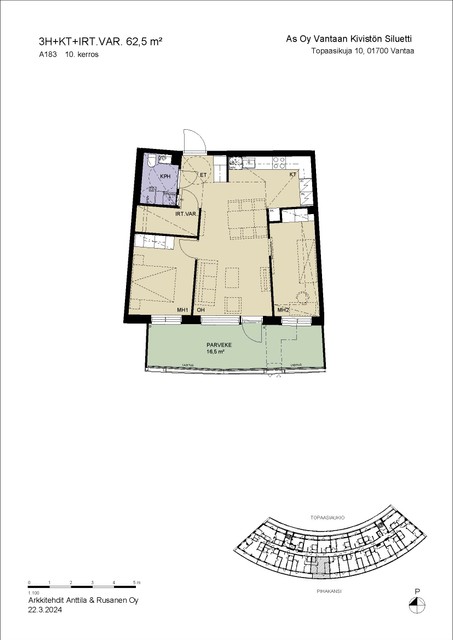 Topaasikuja 10 B 183