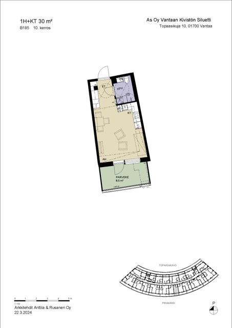 Topaasikuja 10 B 185